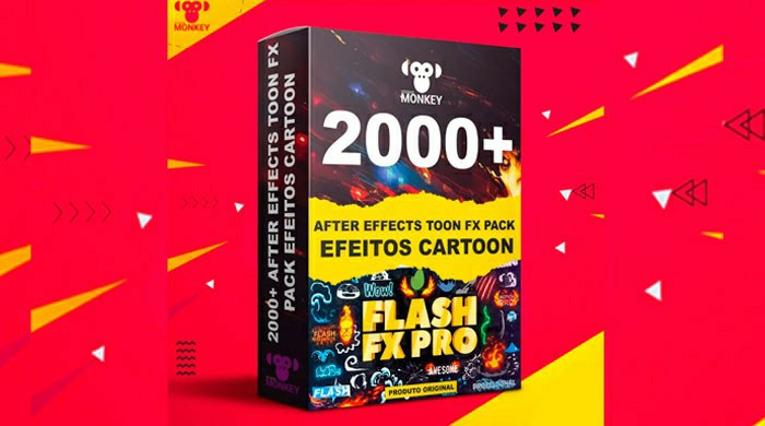 2000+ After Effects Toon Fx Pack Efeitos Cartoon Rtfx Script Entonz Freelancer