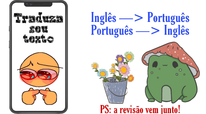Eu vou traduzir seu texto do Português para o Inglês