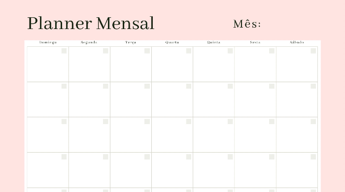 Eu vou lhe da seu calendário mensal Entonz Freelancer