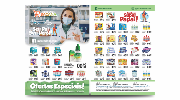 Encartes para Supermercados Farmácias Eletros Entonz Freelancer